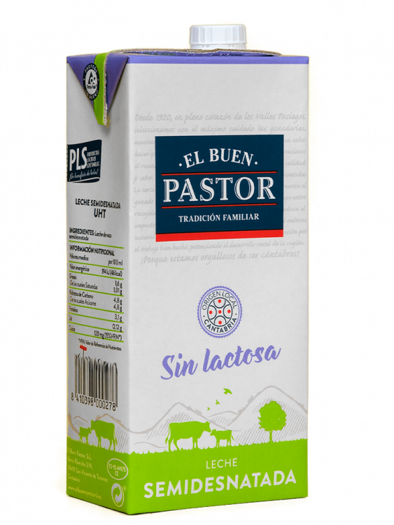 Leche sin lactosa El Buen Pastor