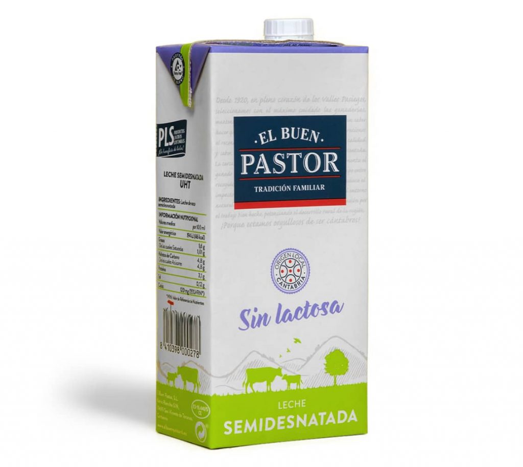 Leche sin Lactosa - El Buen Pastor